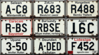 facettenreiche kfz kennzeichen