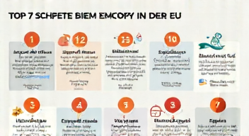 Das sind die Top 7 Schritte beim Einkauf in der EU