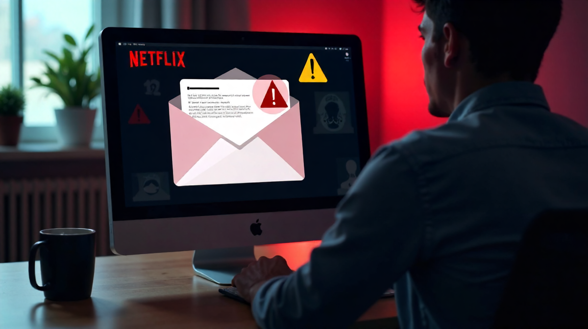 Die Gefahren von Phishing-Mails: Netflix, Betrug, Sicherheit