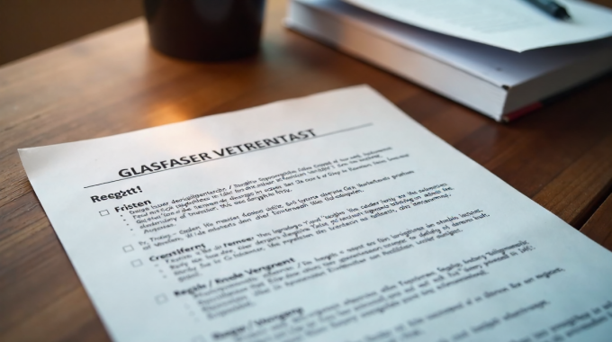 Glasfaserverträge: Rechte, Fristen und die Verbraucherzentrale NRW