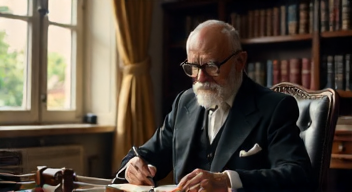 Ich bin Dr. Sigmund Freud, Psychologe, und analysiere die psychologische Perspektive (7/10)