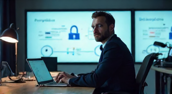 Ich bin Karl Müller, Experte für Cybersecurity (2/10)