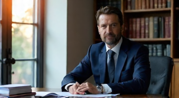 Ich bin Klaus Bergmann, Fachanwalt für Strafrecht, 42 Jahre alt (2/10)