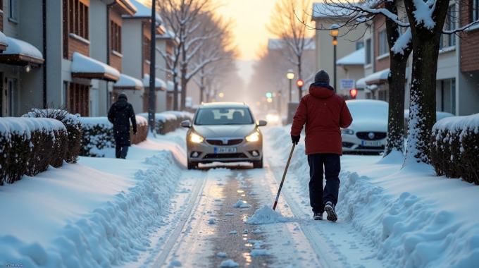 Pflichten bei Schnee und Eis: Hausbesitzer, Mieter und Verkehrsteilnehmer im Fokus