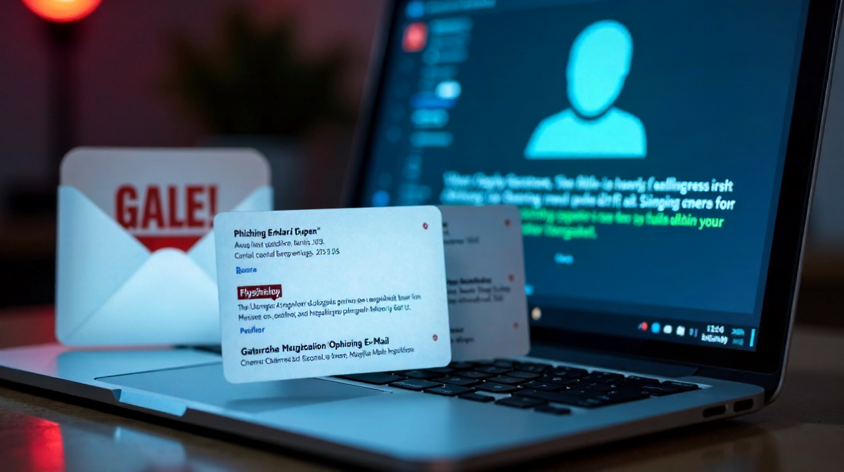 Wie du Phishing-Mails erkennst: Strategien, Gefahren, Schutzmaßnahmen
