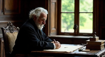 Ich bin Johann Wolfgang von Goethe, Dichter, und reflektiere über Transparenz (3/10)