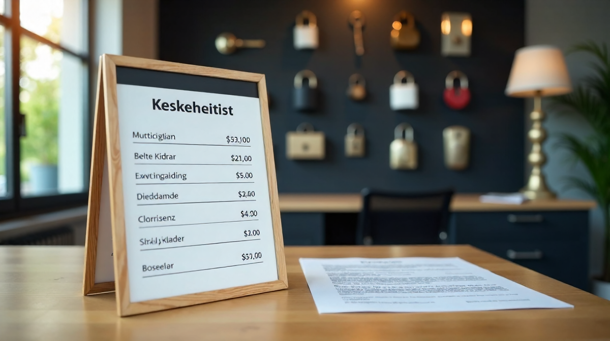 Schlüsselnotdienst: Kosten, Anbieterwahl und Verträge verstehen